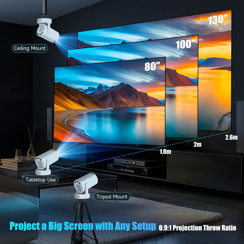 Magcubic HY300 Pro + Projector