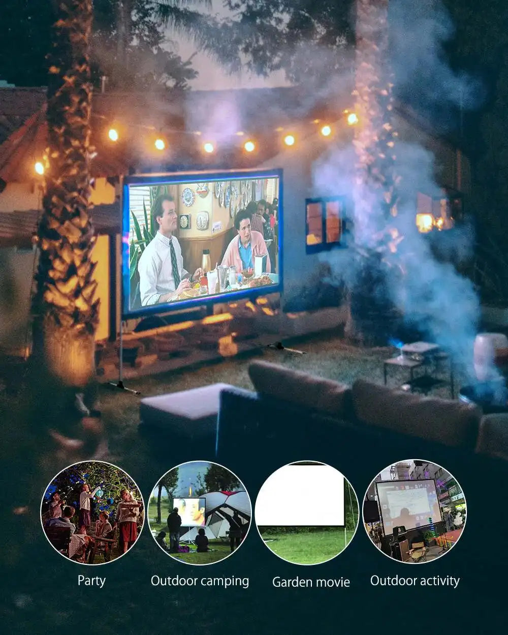 BlitzWolf BW-VS6 80/100” HD Projection Screen
