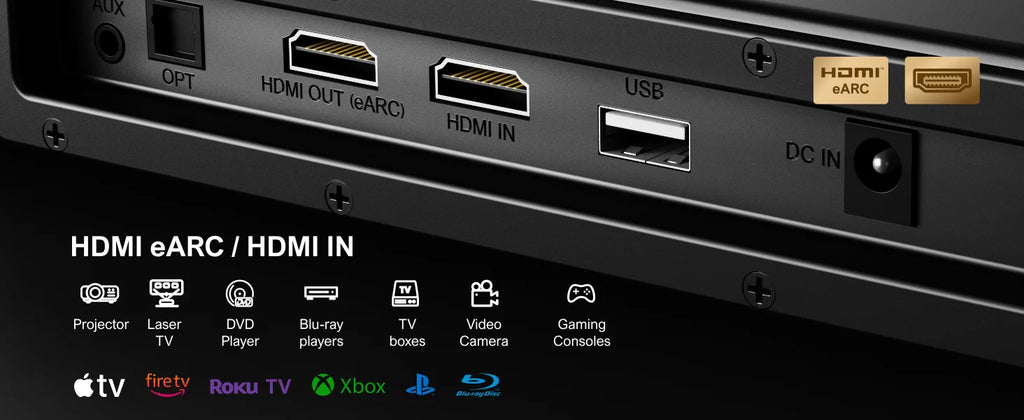 ULTIMEA 520W 5.1.2 Dolby Atmos Soundbar