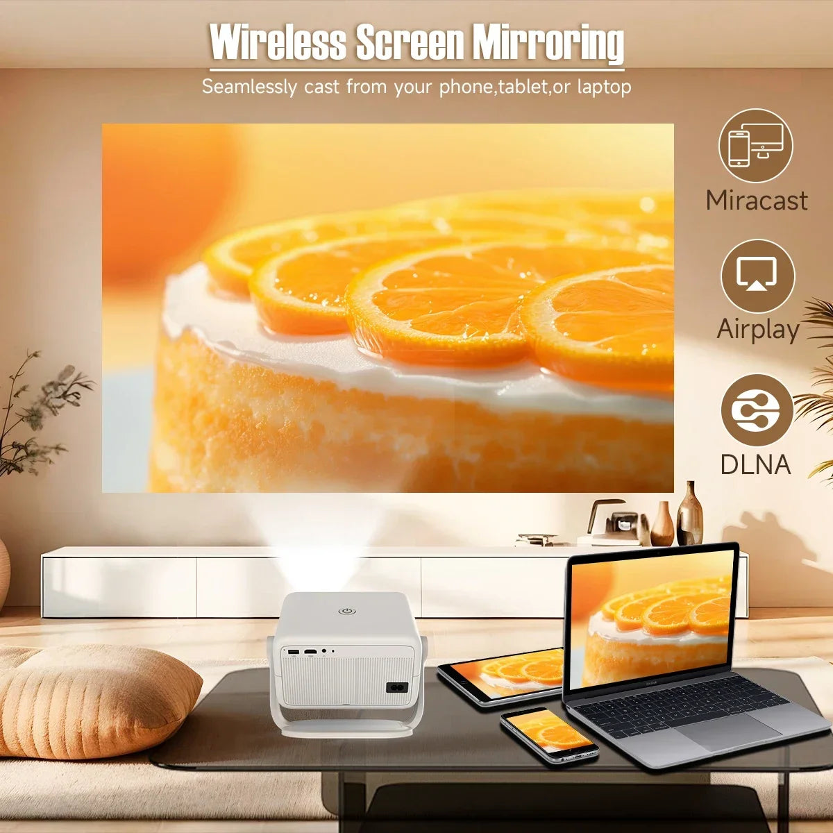 Magcubic 650ANSI L018 4K Projector