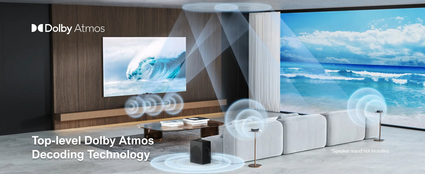 ULTIMEA 520W 5.1.2 Dolby Atmos Soundbar