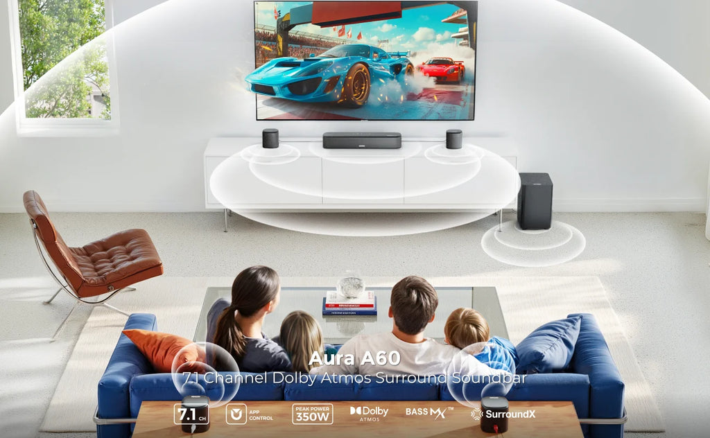 ULTIMEA 350W 7.1 Dolby Atmos Soundbar
