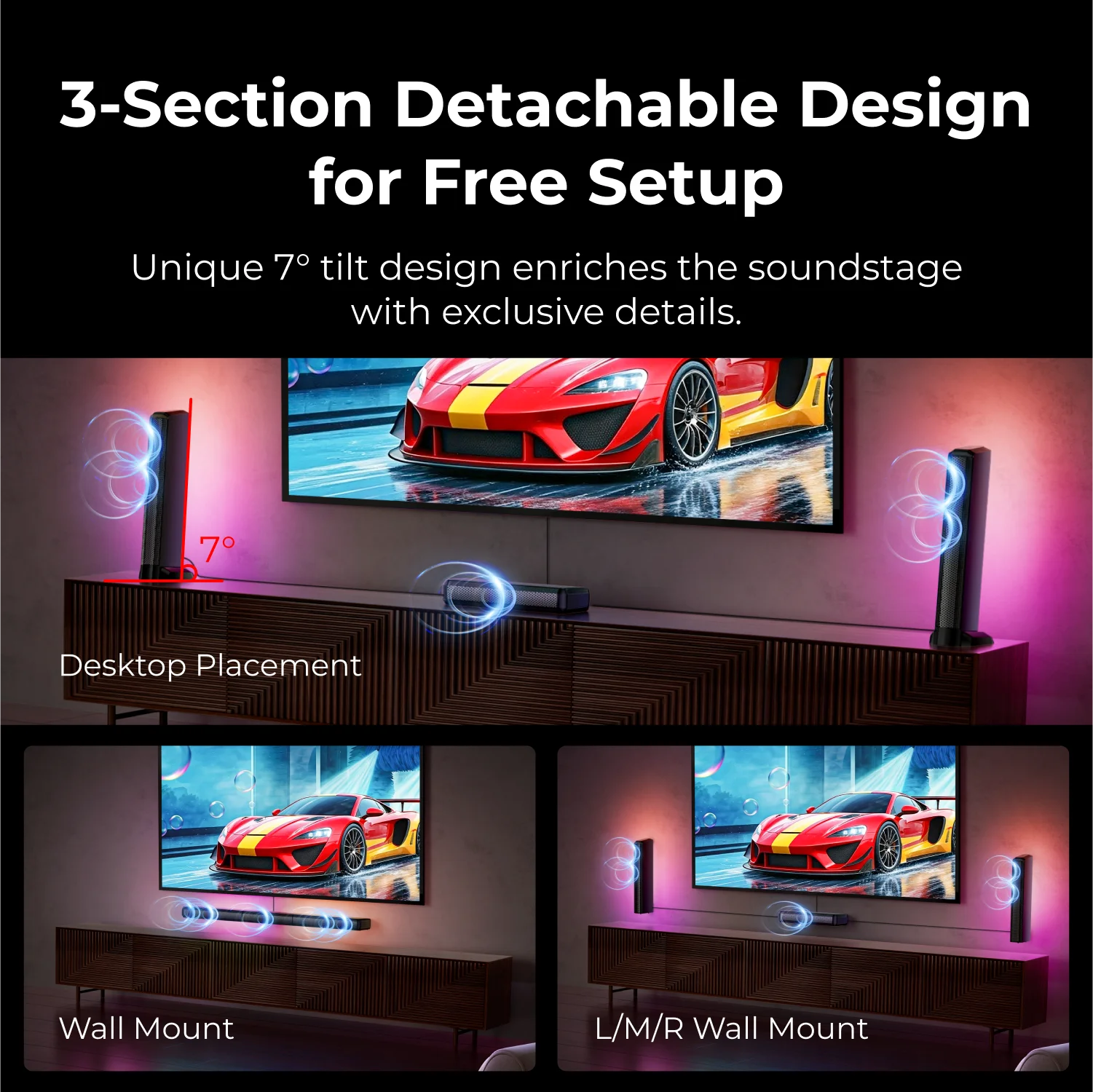 ULTIMEA 7.1 Surround Sound Bar