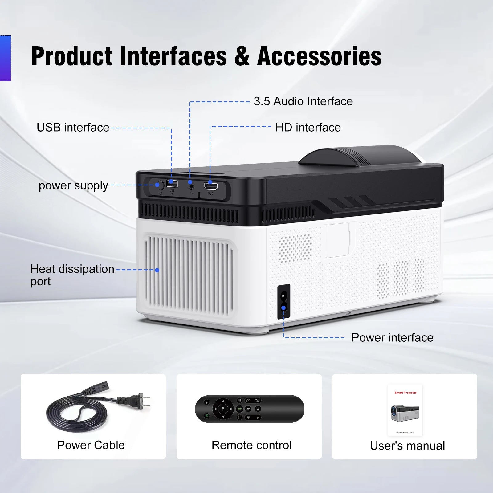 Magcubic HY450 Ultra Short Throw Projector