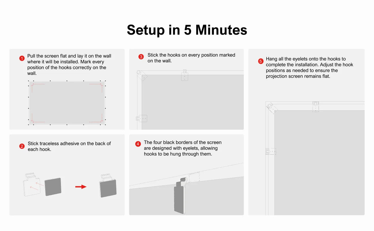 ULTIMEA Photon E-ALR Projector Screen 16:9
