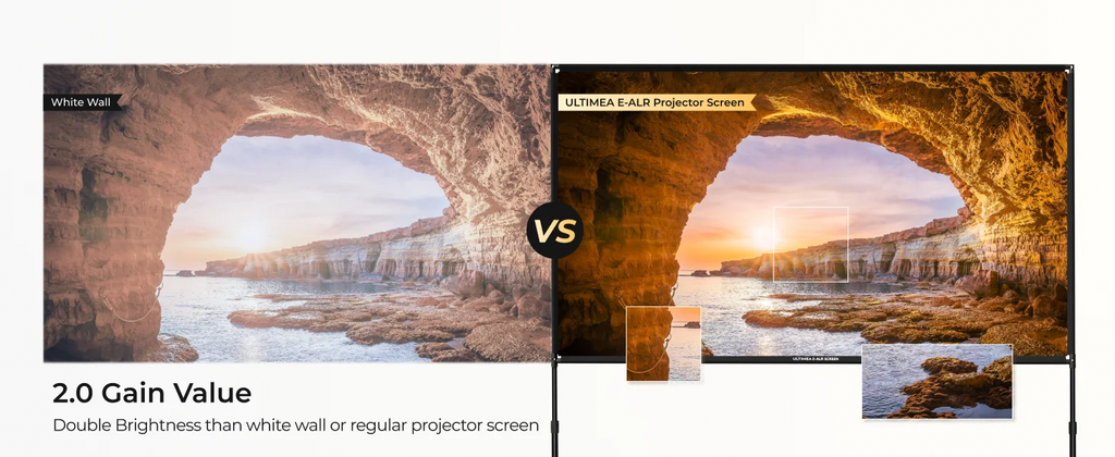 ULTIMEA E-ALR Projector Screen with Stand