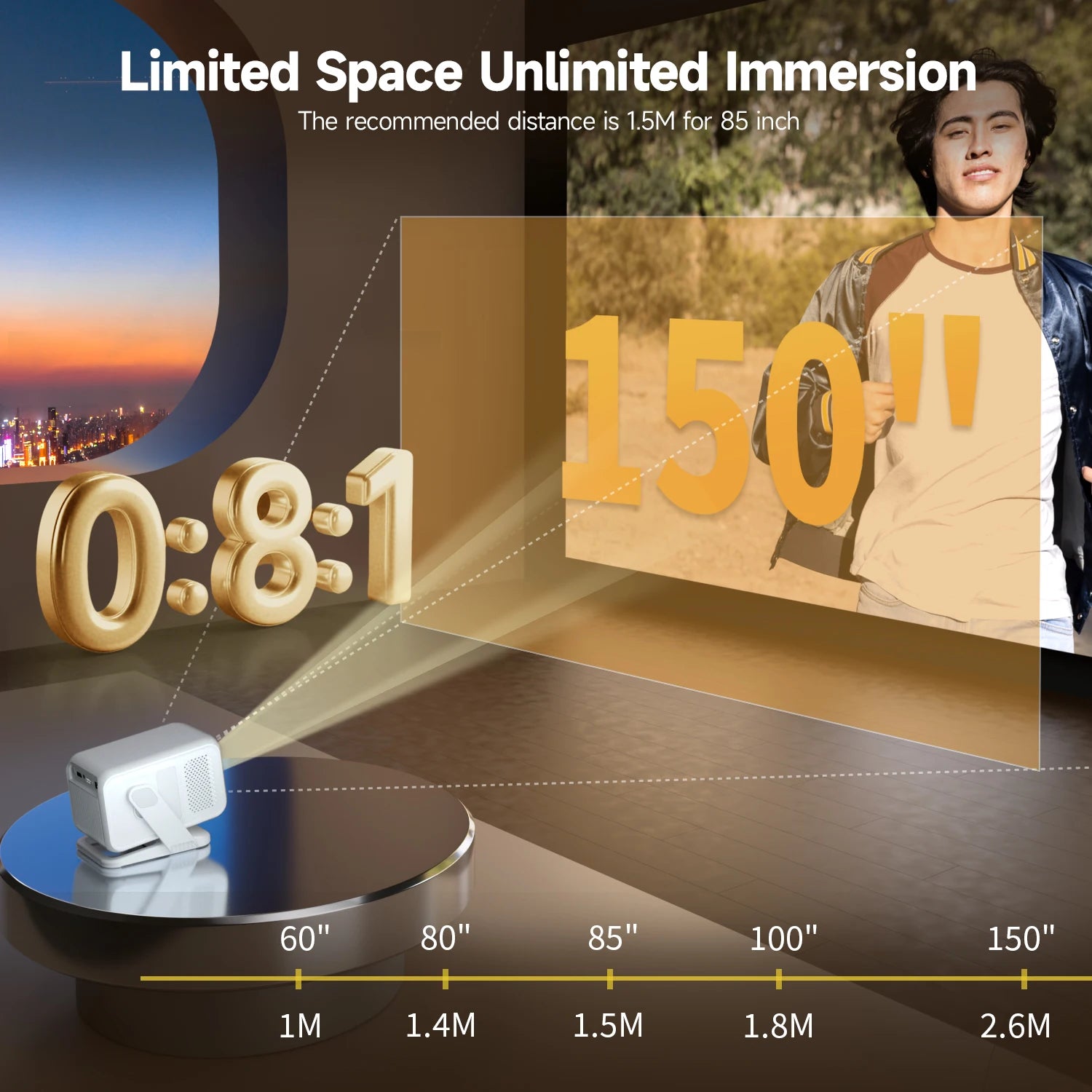 Magcubic HY310X Portable Projector
