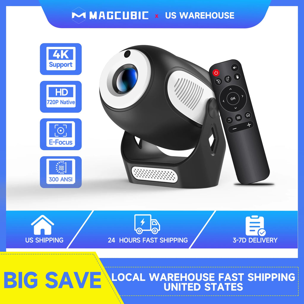 Magcubic HY300X 4K 720P Android 11 Projector