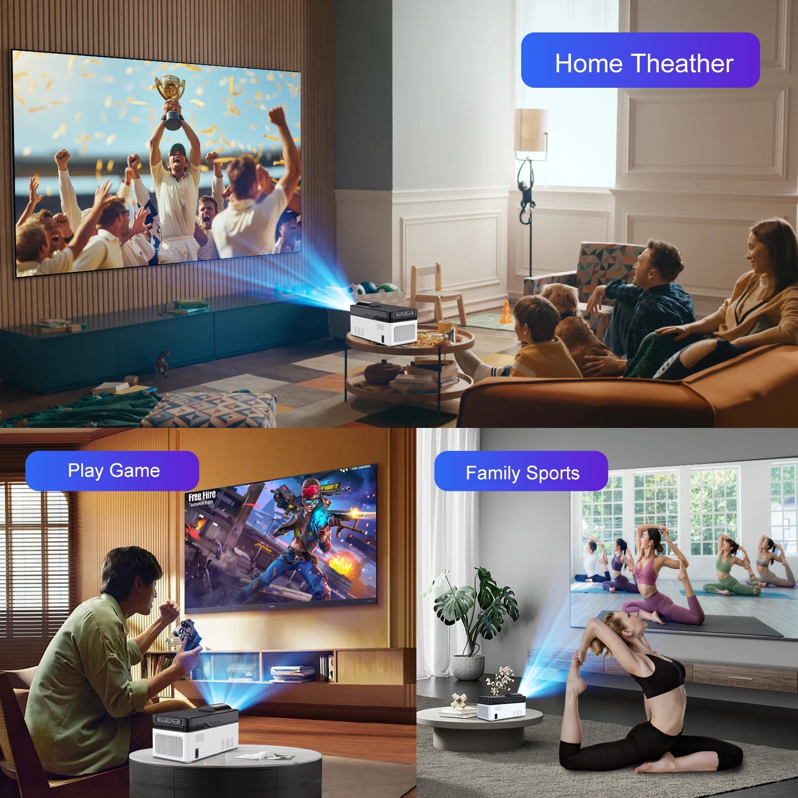 Magcubic HY450 Ultra Short Throw Projector
