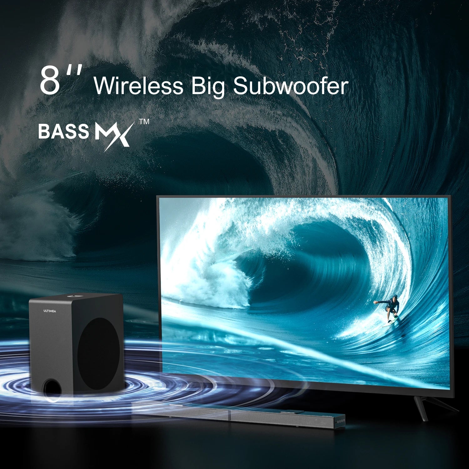 ULTIMEA 520W 5.1.2 Dolby Atmos Soundbar