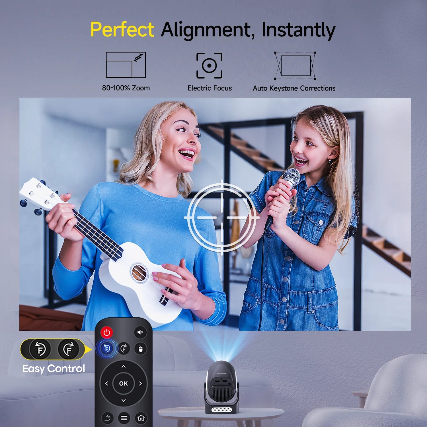 Magcubic HY300X 4K 720P Android 11 Projector