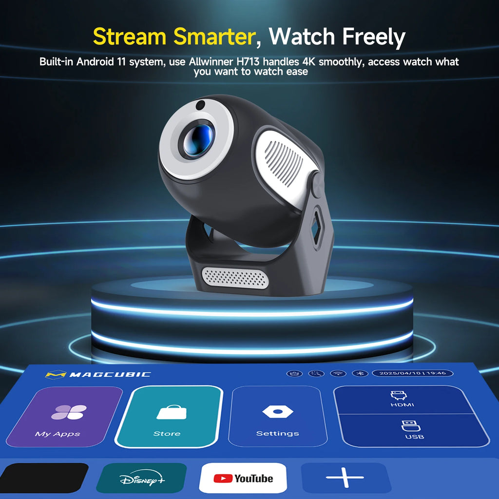 Magcubic HY300X 4K 720P Android 11 Projector