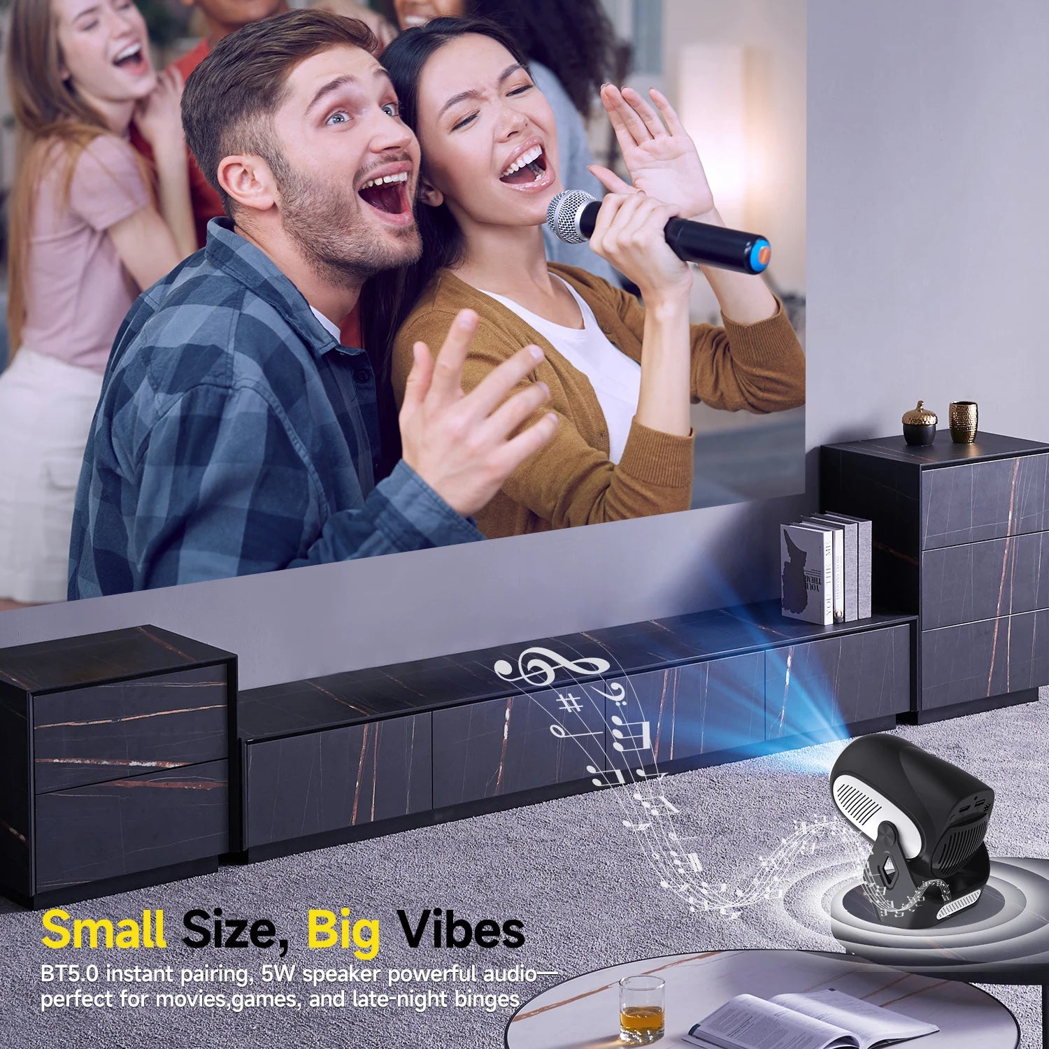 Magcubic HY300X 4K 720P Android 11 Projector