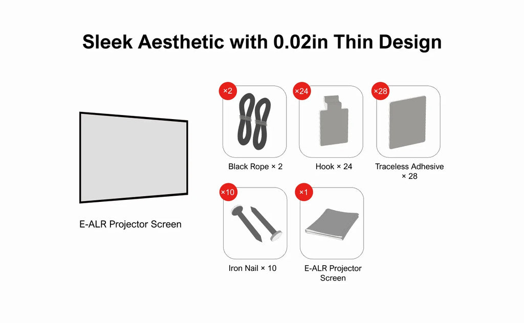 ULTIMEA Photon E-ALR Projector Screen 16:9