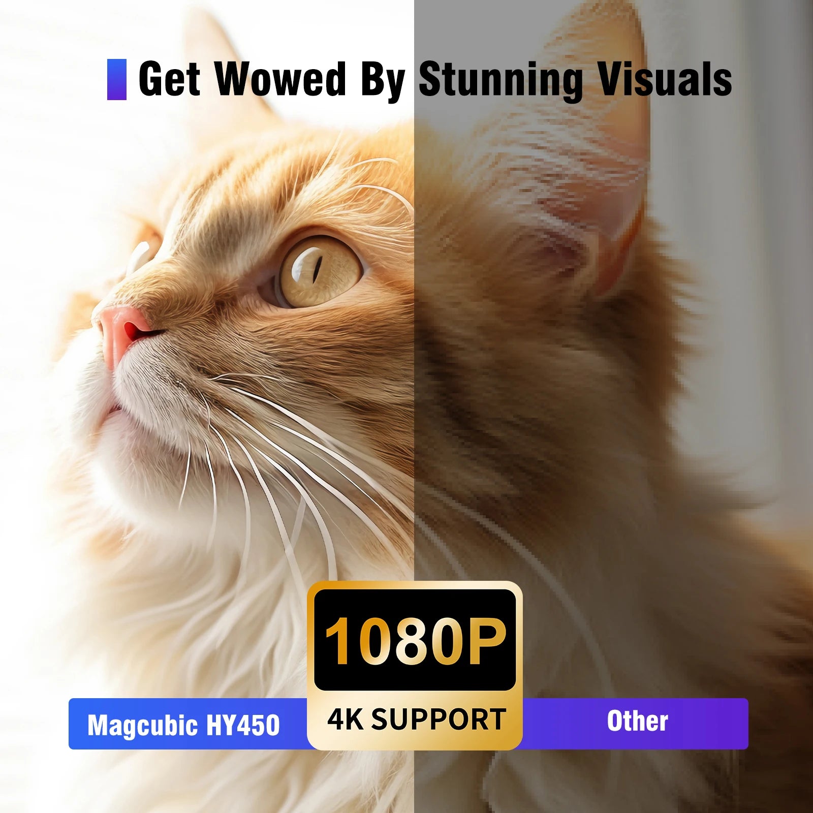 Magcubic HY450 Ultra Short Throw Projector