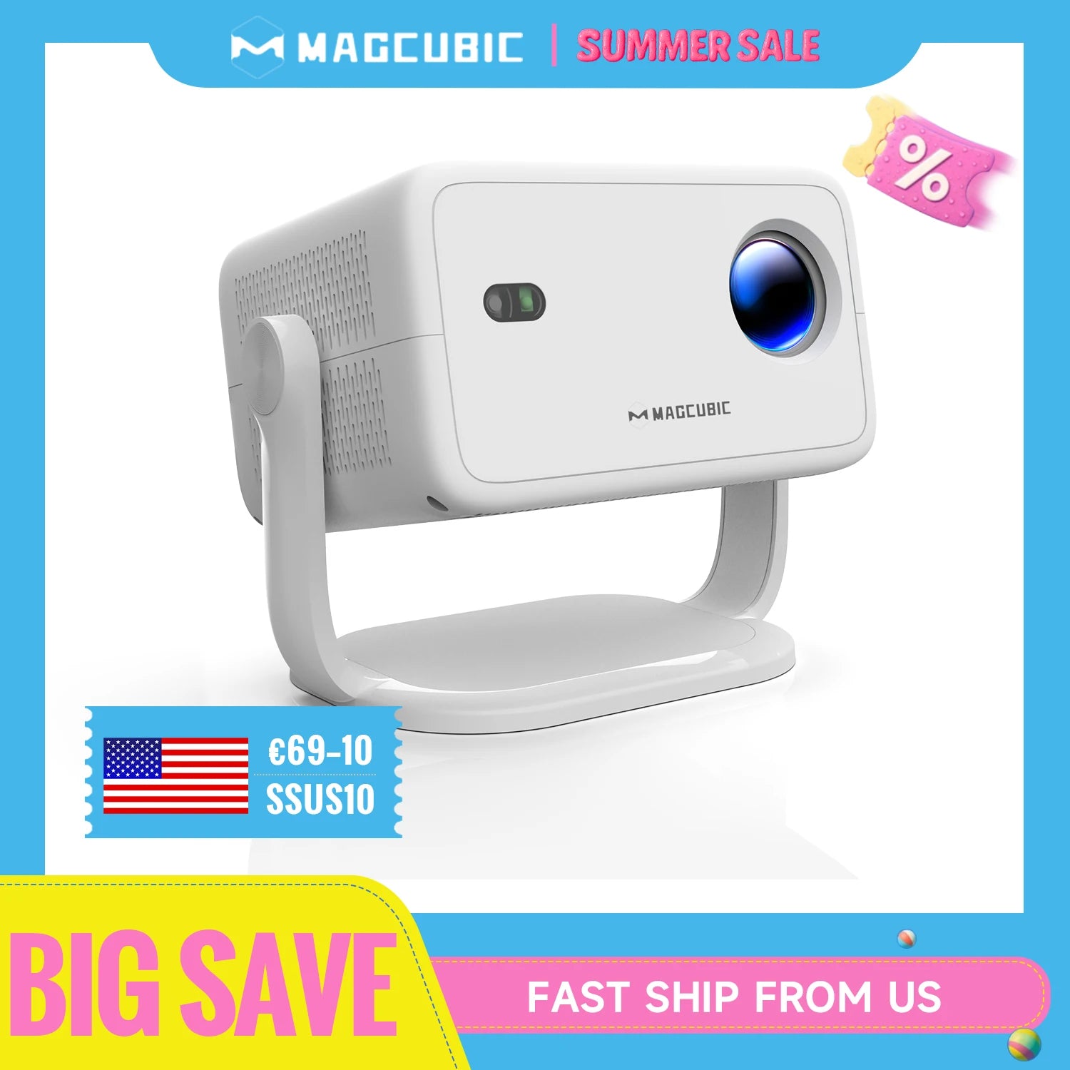 Magcubic 650ANSI L018 Projector