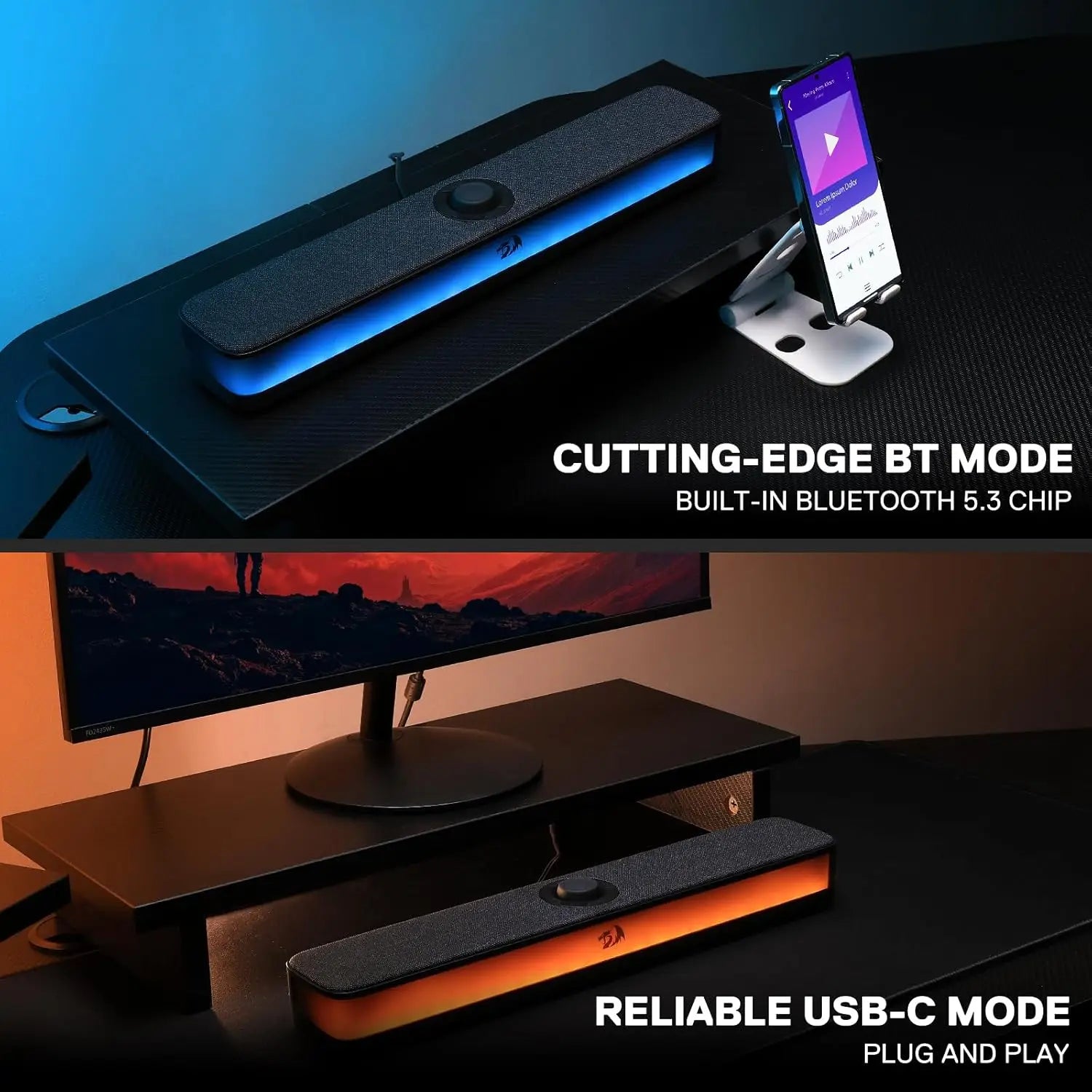 Redragon GS515 RGB Soundbar